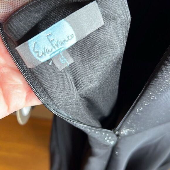 Eva Franco Tracey Dress Silver Moon NWT Size 6 - Picture 6 of 7